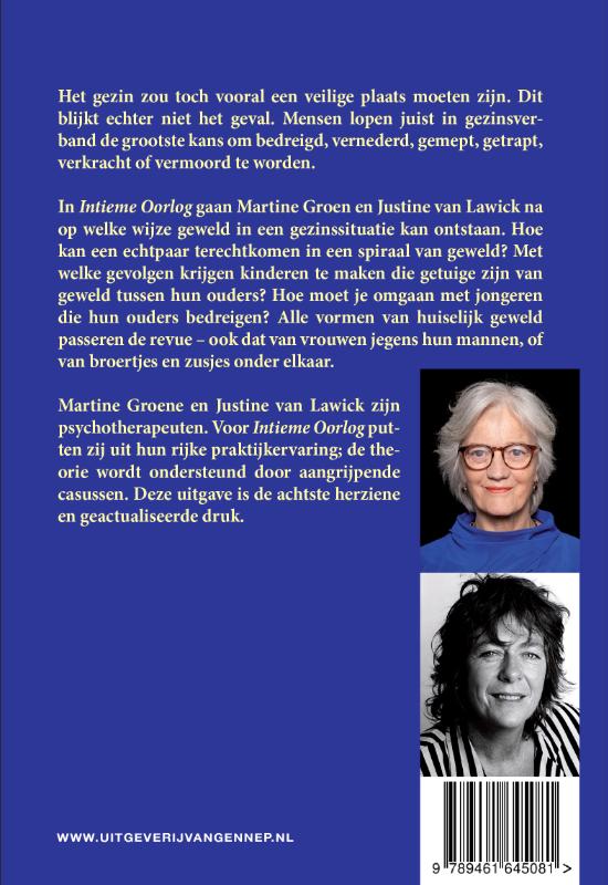 Achterkant van Intieme oorlog