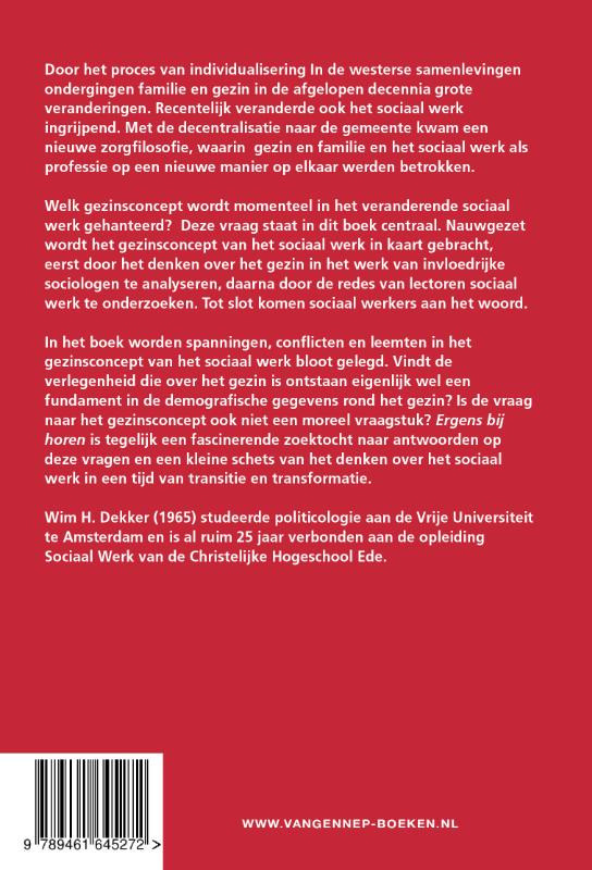 Achterkant van Ergens bij horen