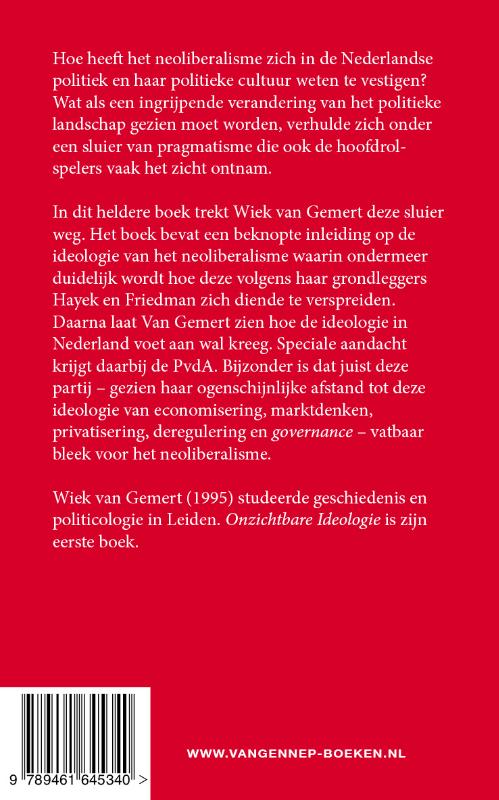 Achterkant van Onzichtbare ideologie
