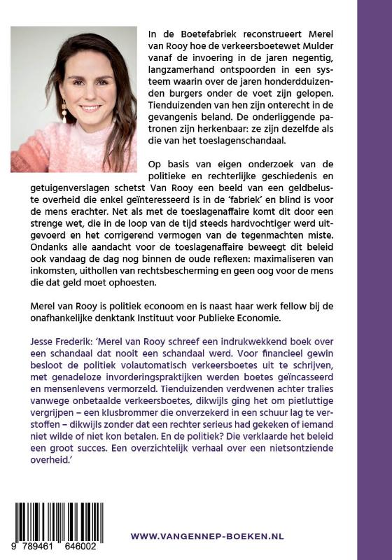 Achterkant van De boetefabriek