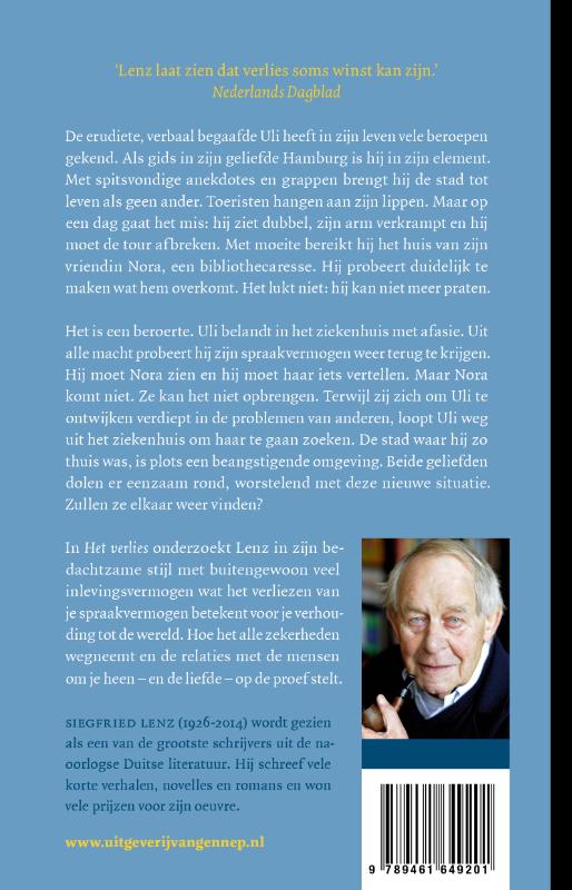 Achterkant van Het verlies