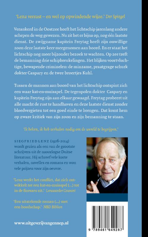 Achterkant van Het lichtschip
