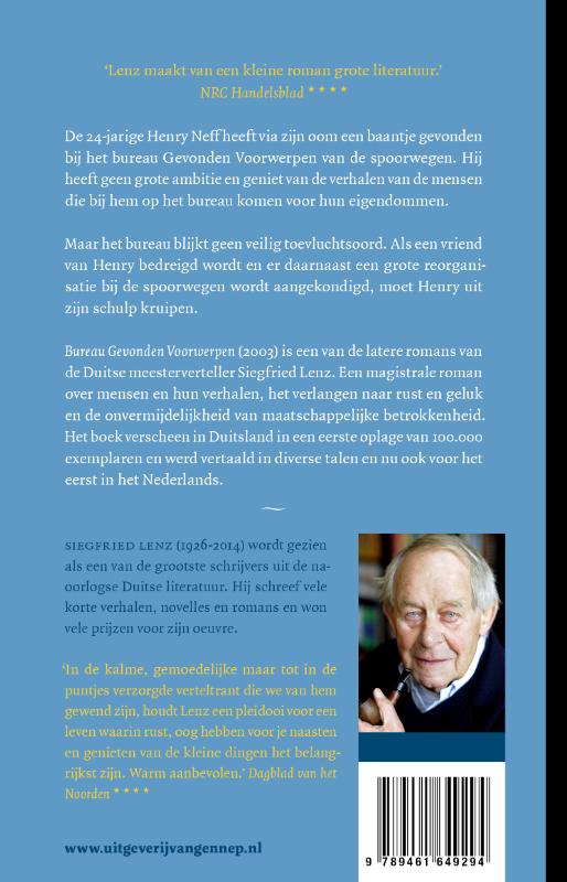 Achterkant van Bureau gevonden voorwerpen