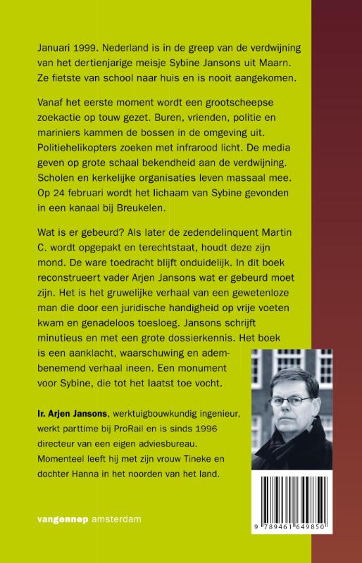 Achterkant van In het bos zijn de wilde dieren