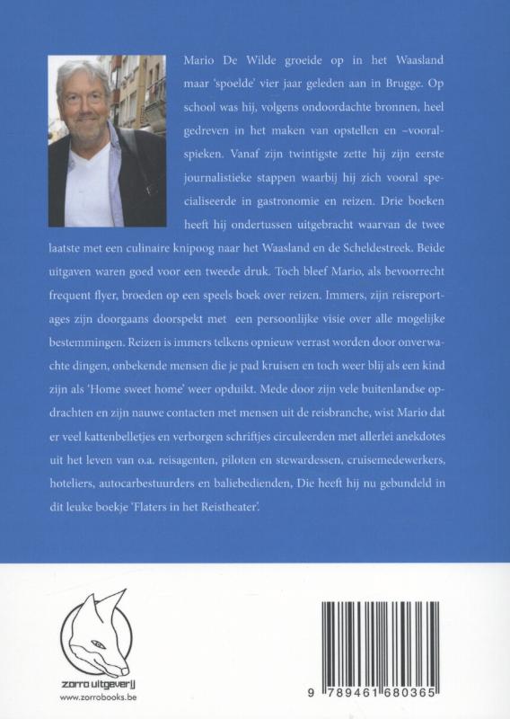 Achterkant van Flaters in het reistheater