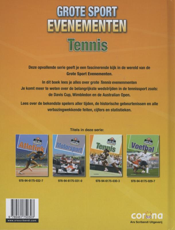 Achterkant van Tennis