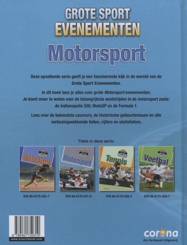 Achterkant van Motorsport