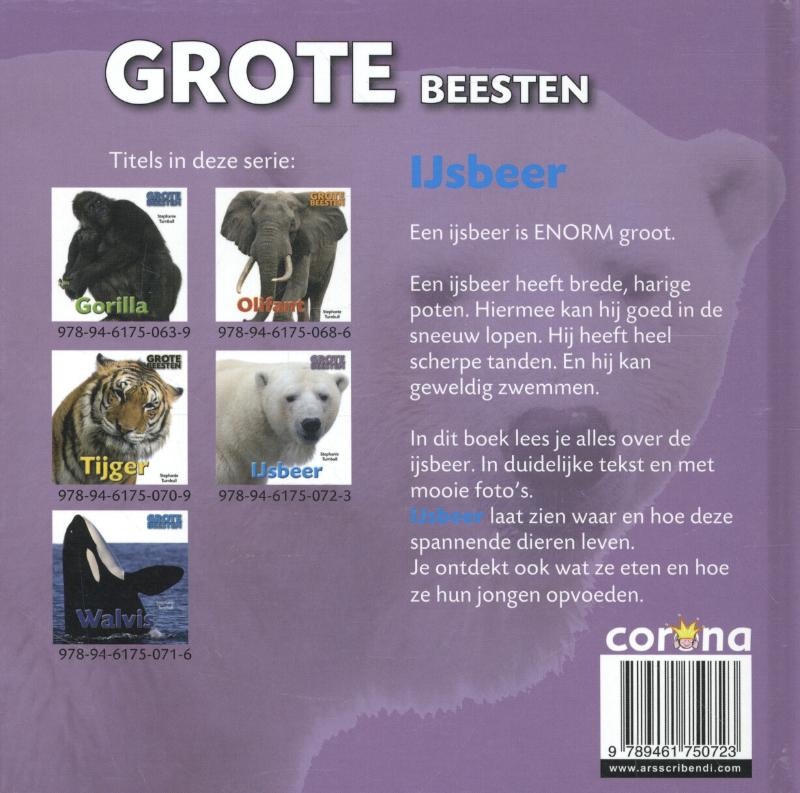 Achterkant van IJsbeer