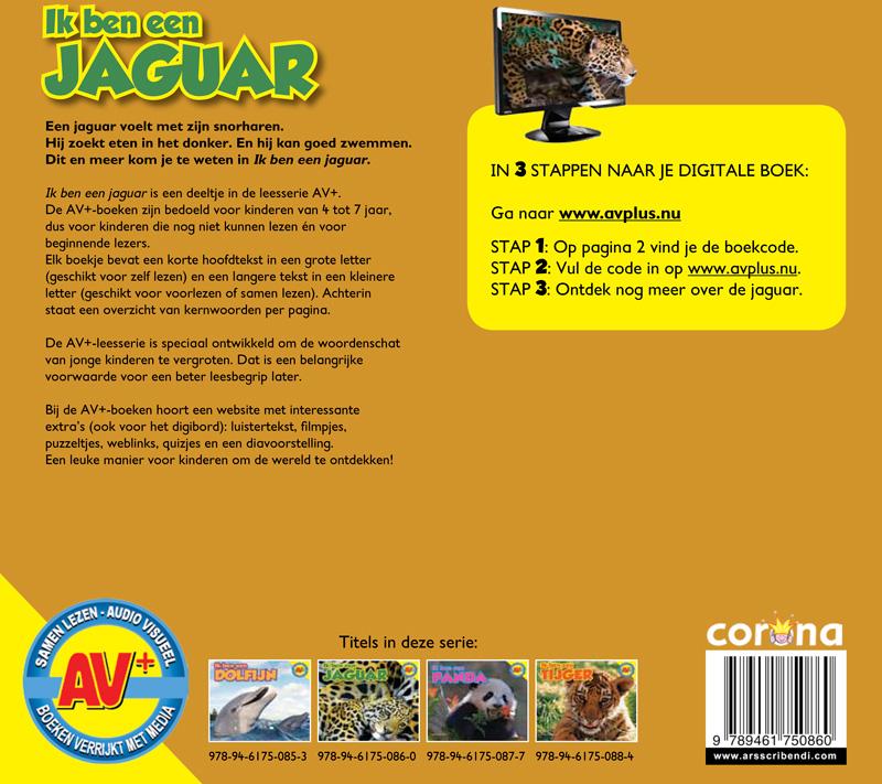 Achterkant van Jaguar