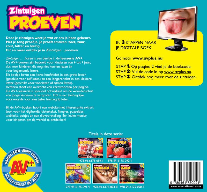 Achterkant van Proeven