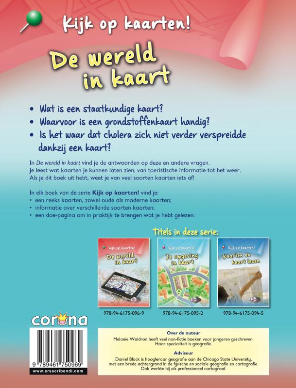 Achterkant van De wereld in kaart