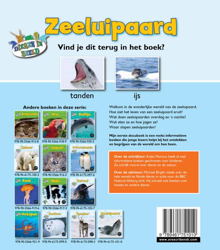 Achterkant van Zeeluipaard