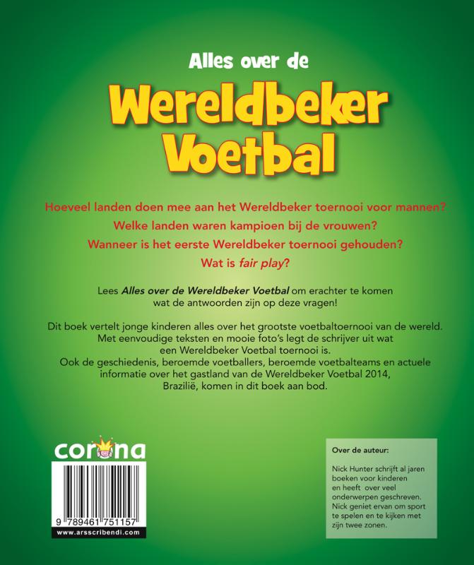 Achterkant van Alles over de wereldbeker voetbal