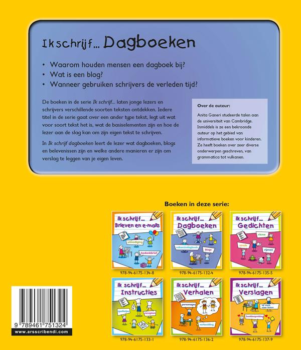 Achterkant van Dagboeken