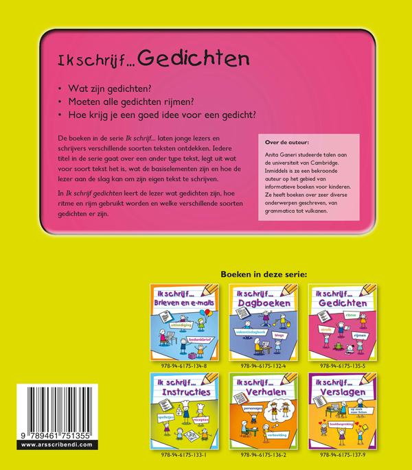 Achterkant van Gedichten