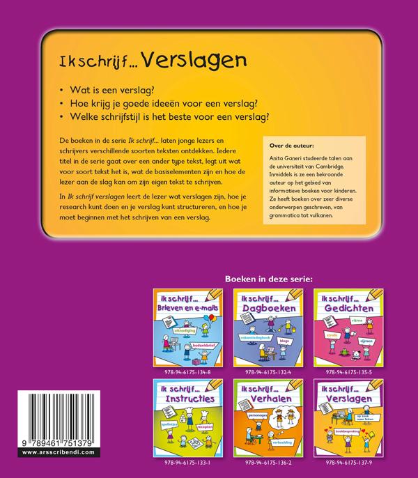 Achterkant van Verslagen
