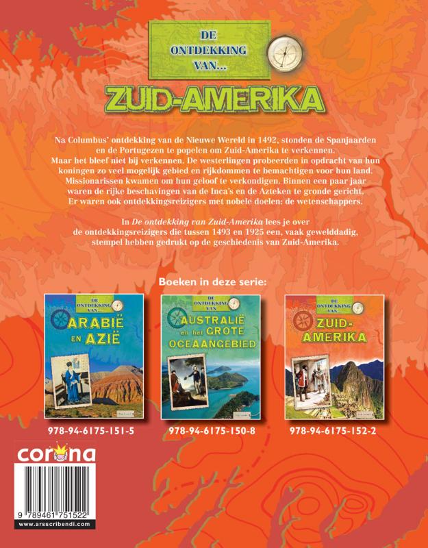 Achterkant van Zuid-Amerika