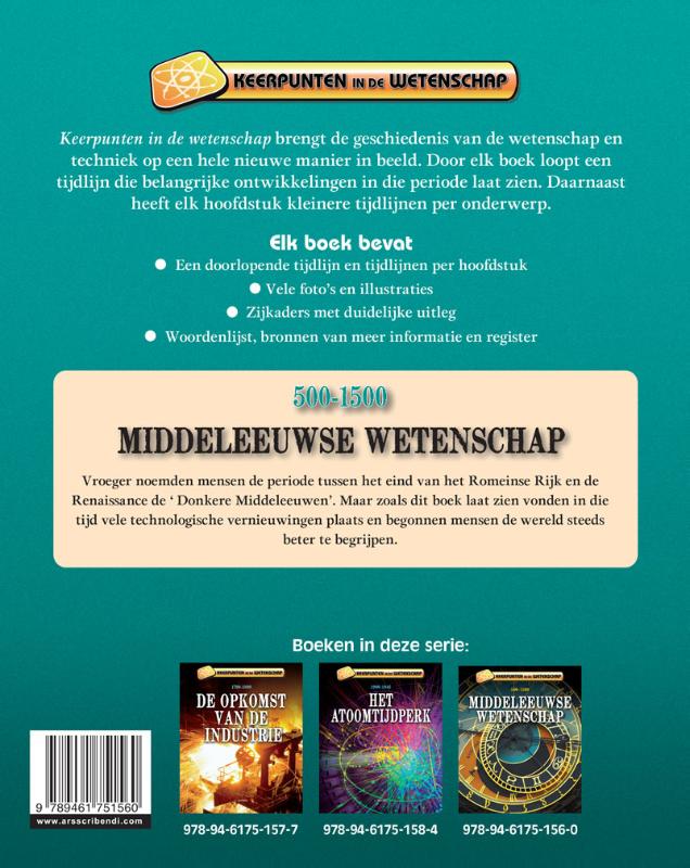 Achterkant van Middeleeuwse wetenschap
