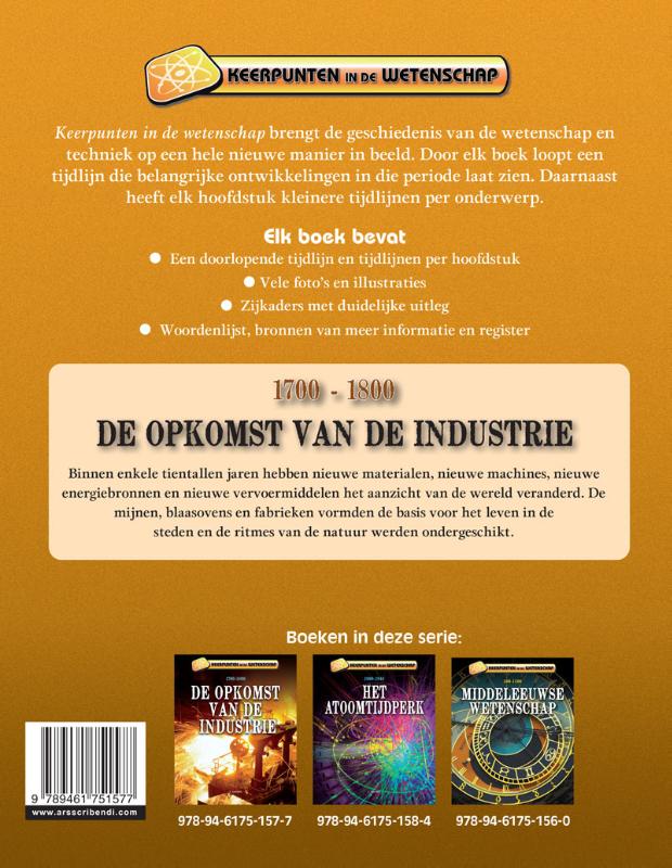 Achterkant van De opkomst van de industrie