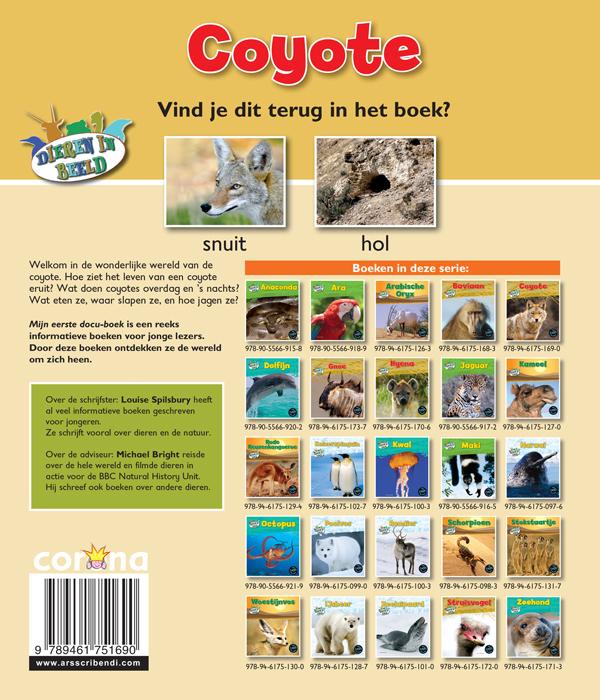 Achterkant van Coyote