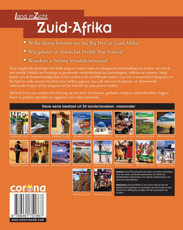 Achterkant van Zuid-Afrika