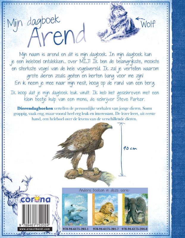 Achterkant van Arend