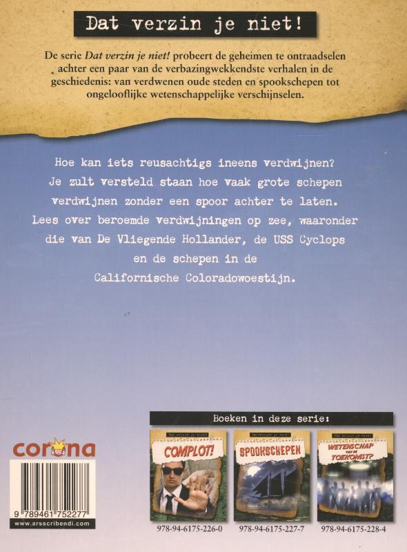 Achterkant van Spookschepen