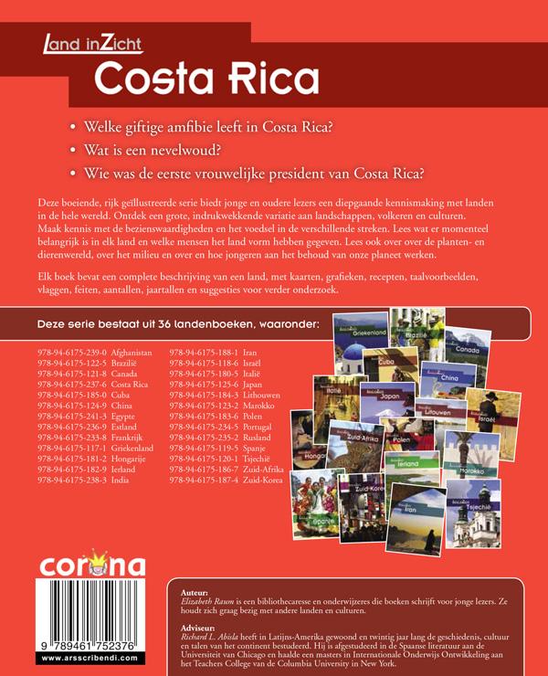 Achterkant van Costa Rica