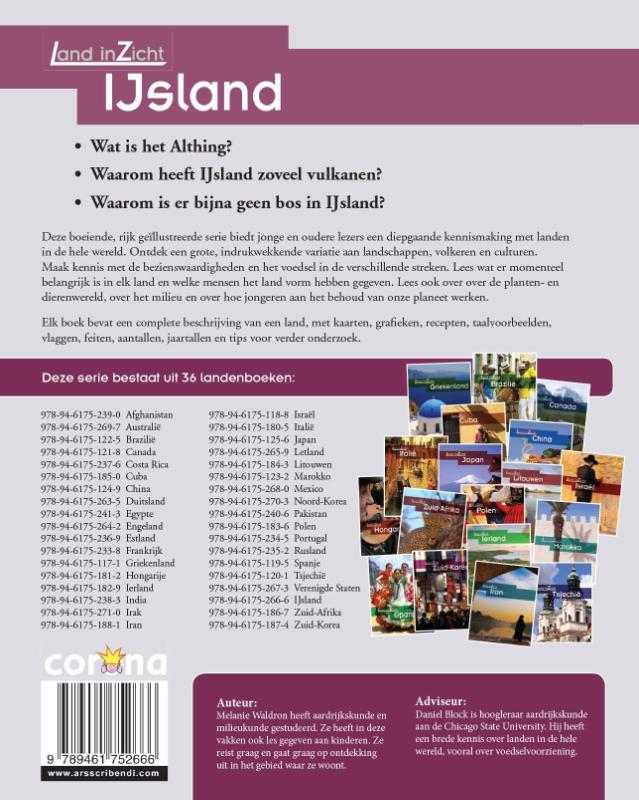 Achterkant van IJsland