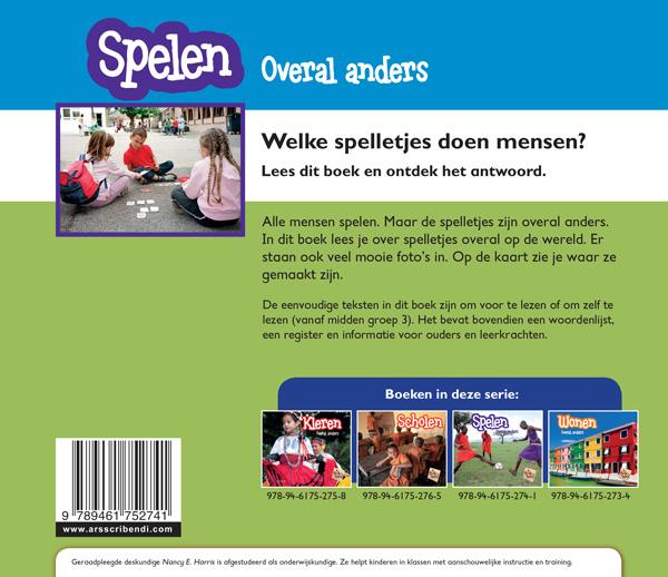 Achterkant van Spelen