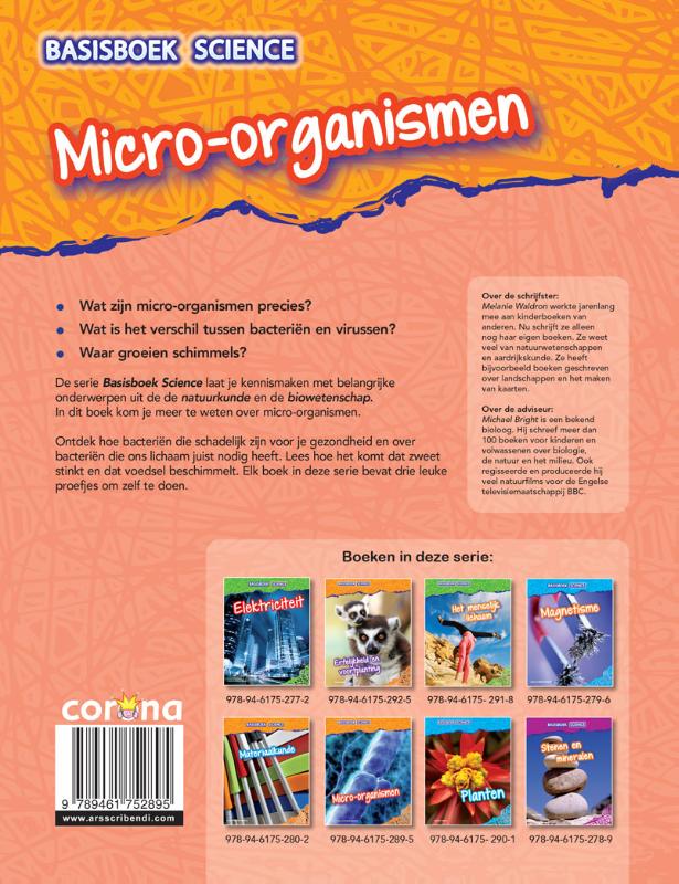 Achterkant van Micro-organismen