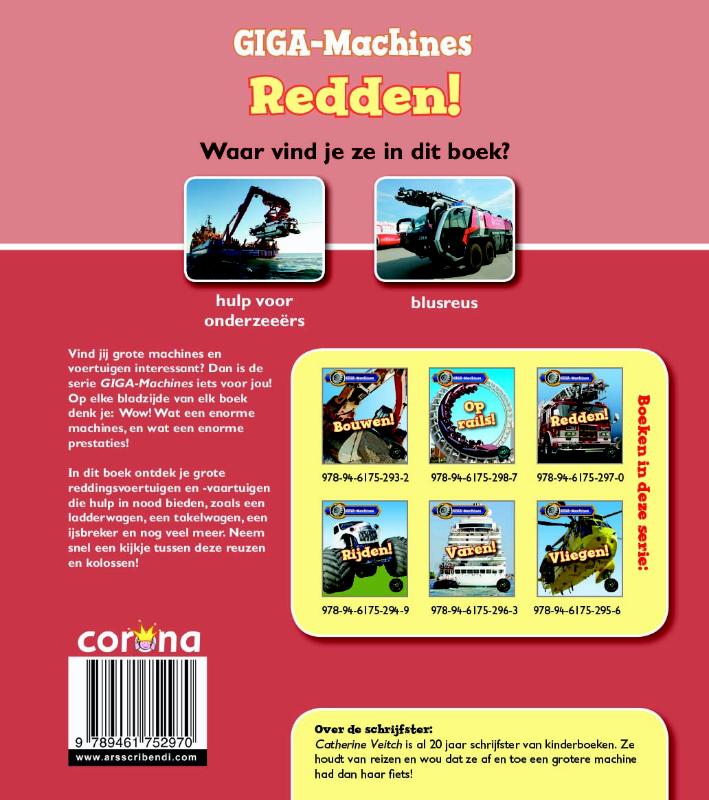 Achterkant van Redden!