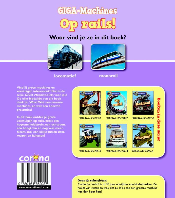 Achterkant van Op rails!