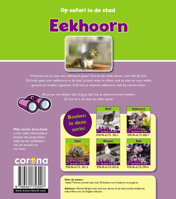 Achterkant van Eekhoorn