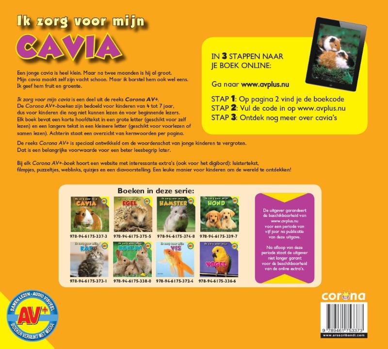Achterkant van Cavia