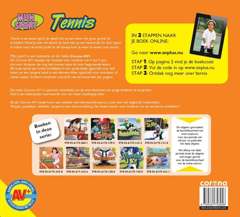 Achterkant van Tennis