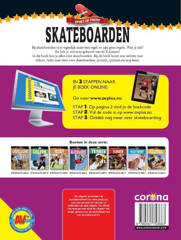 Achterkant van Skateboarden
