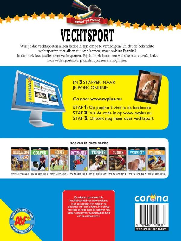 Achterkant van Vechtsport