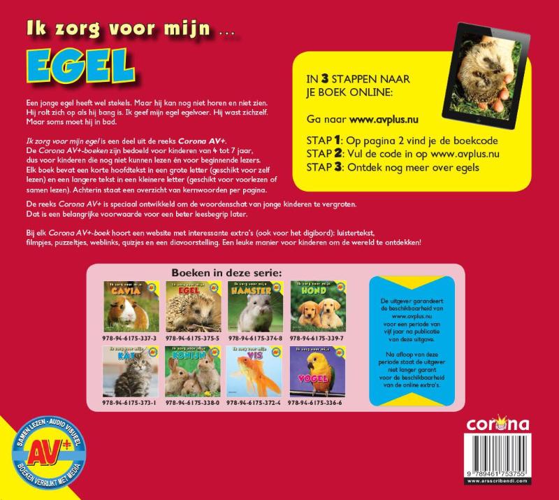 Achterkant van Egel