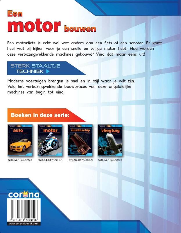 Achterkant van Een motor bouwen