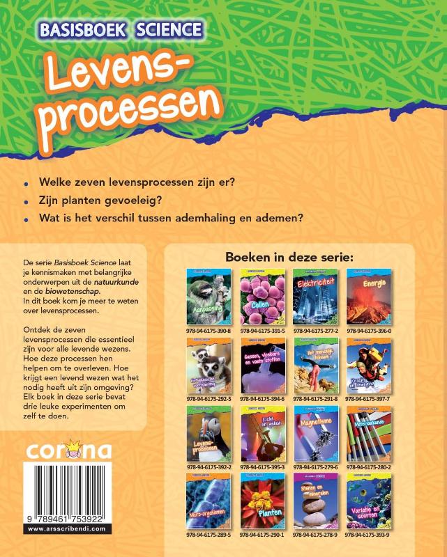 Achterkant van Levensprocessen