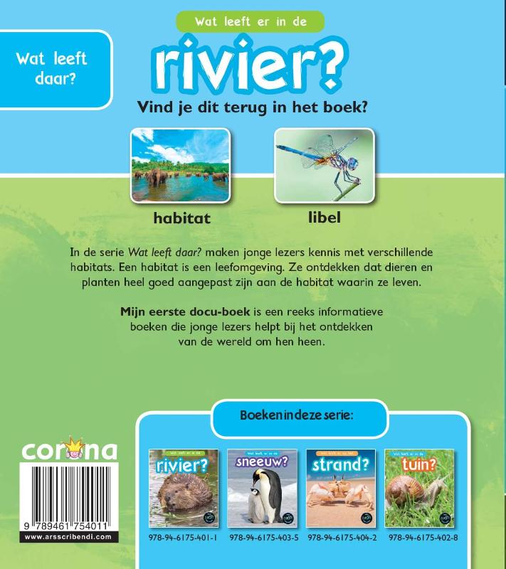 Achterkant van Wat leeft er in de rivier?
