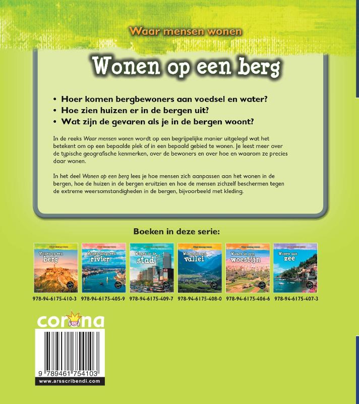 Achterkant van Wonen op een Berg