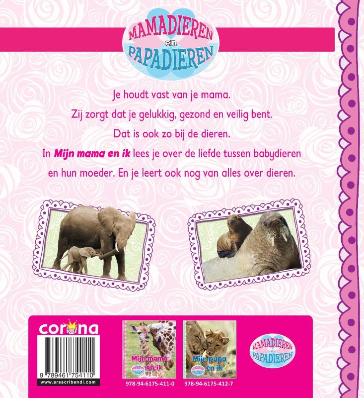 Achterkant van Mijn mama en ik