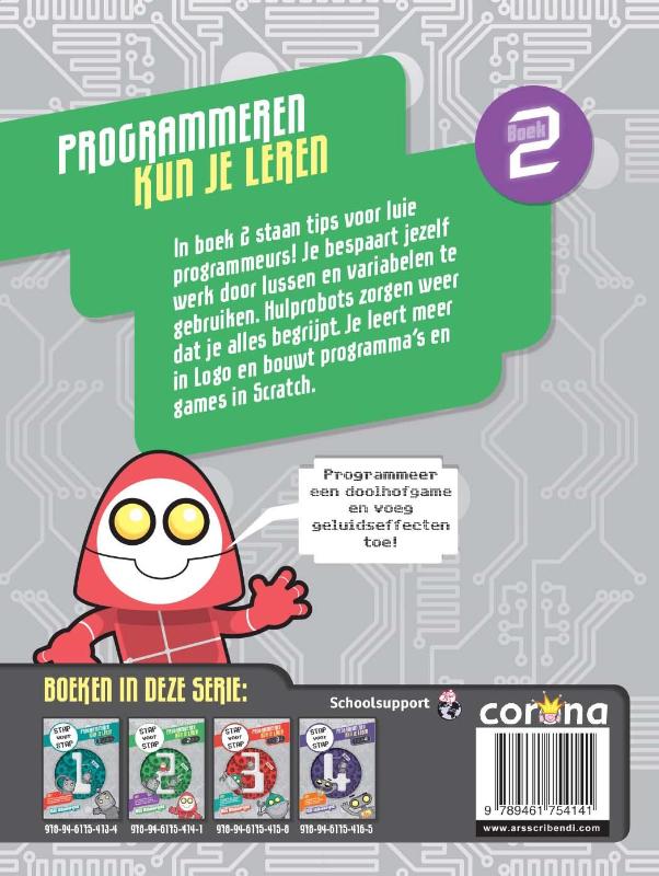 Achterkant van Programmeren kun je leren