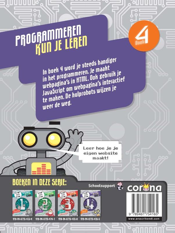 Achterkant van Programmeren kun je leren