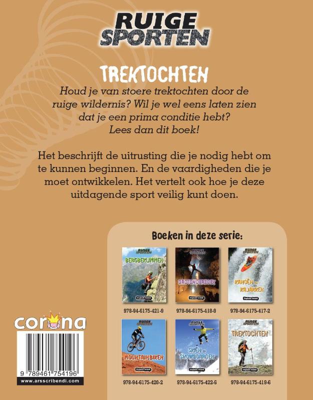 Achterkant van Trektochten