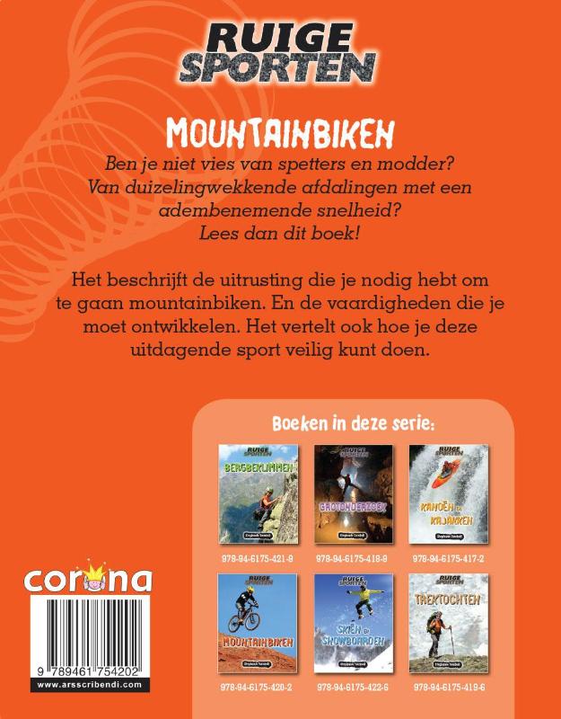 Achterkant van Mountainbiken