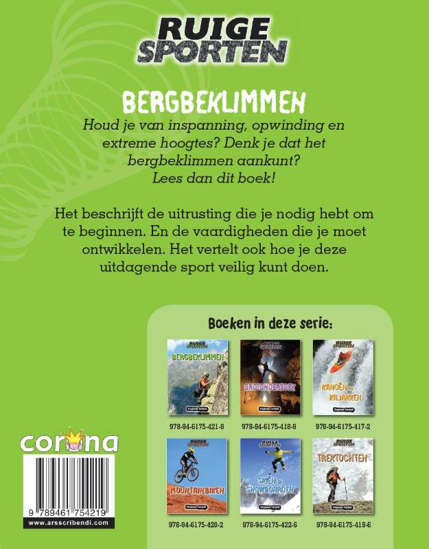 Achterkant van Bergbeklimmen