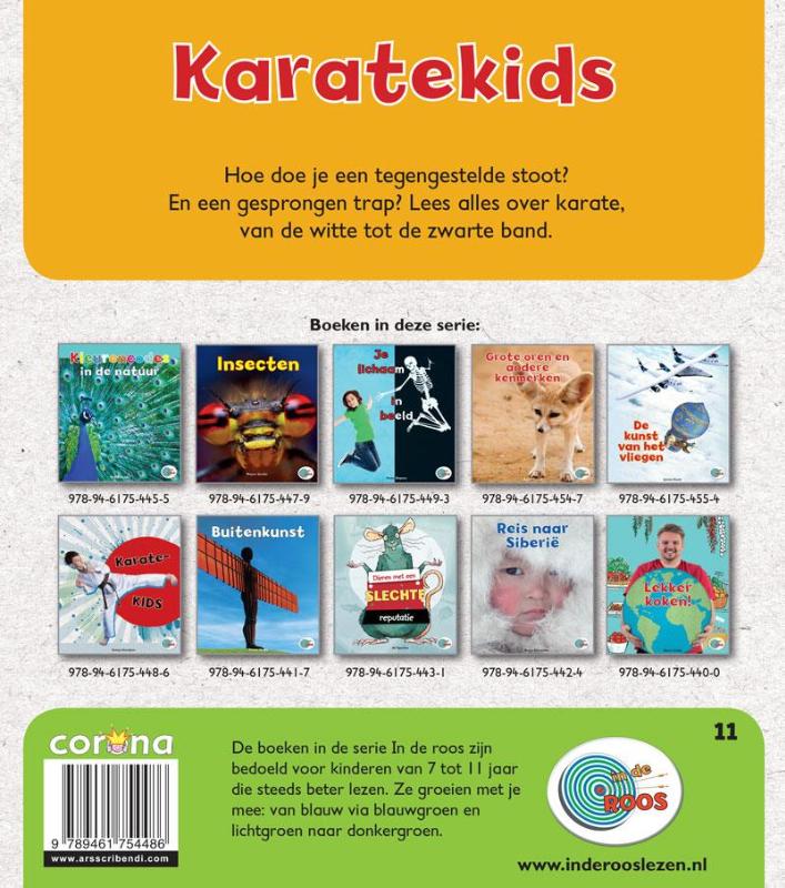 Achterkant van Karatekids